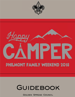 2018 Philmont Family Weekend Guidebook