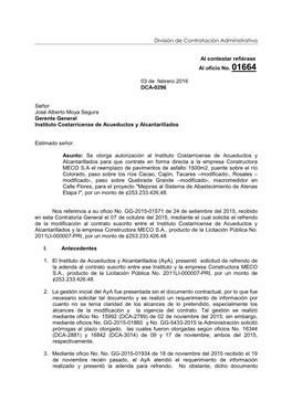 División Contratación Administrativa