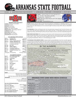 2011 ASU FB GAME NOTES:Layout 1.Qxd