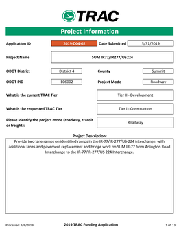 Project Information