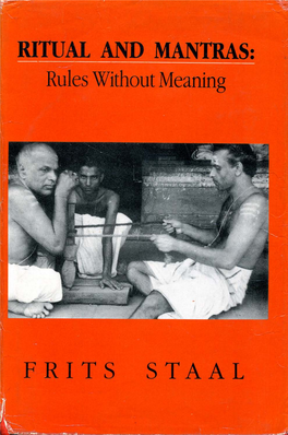 Rituals and Mantras: Rules Without Meaning