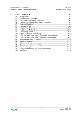 8. Marine Ecology