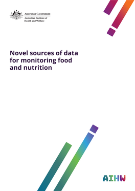 Novel Sources of Data for Monitoring Food and Nutrition