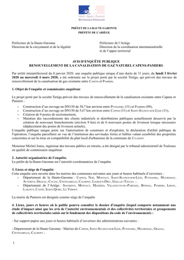 Enquête D'utilité Publique & Parcellaire