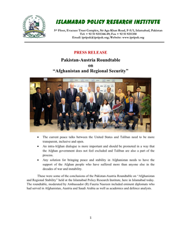 Islamabad Policy Research Institute