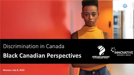 Black Canadian Perspectives