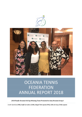 2018 OTF Annual Report