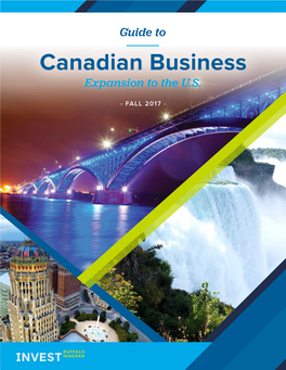 Canadian Business Expansion to the U.S