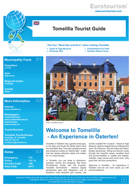 Tomelilla Tourist Guide