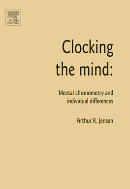 Mental Chronometry and Individual Differences