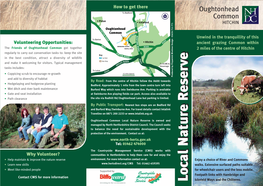 Oughtonhead Common Leaflet