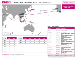 ASIA – NORTH AMERICA | FP2: Far East Pacific 2 Last Update : 1-Apr-2020