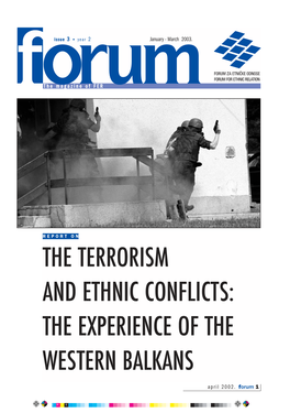 The Terrorism and Ethnic Conflicts: the Experience of the Western Balkans