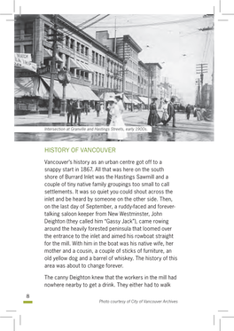 History of Vancouver
