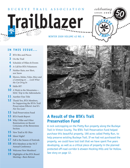 Trailblazer WINTER 2009 Volume 42 No