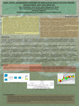 Risk-Level Assessment System on Bengawan Solo's