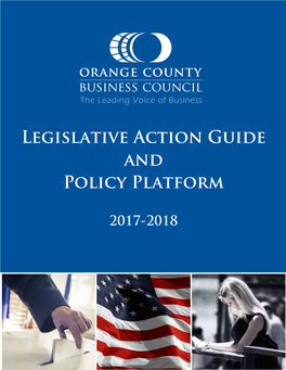 Legislative Action Guide and Policy Platform