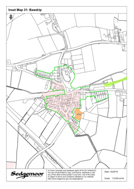 Inset Map 31: Bawdrip