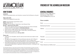 Friends of the Ashmolean Museum