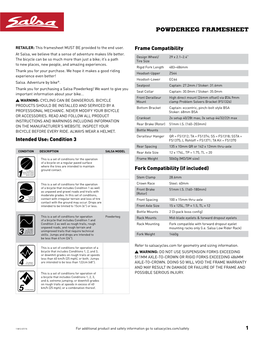 Powderkeg Framesheet