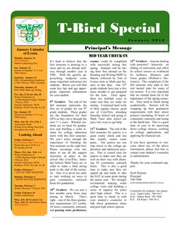 T-Bird Special January 2012