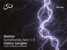 Mahler Symphonies Nos 1–9 Valery Gergiev