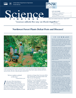 Northwest Forest Plants Defeat Pests and Diseases!