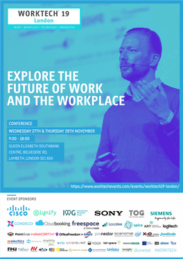 Explore the Future of Work and the Workplace