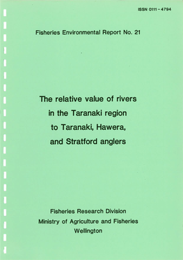 The Relative Value of Rivers and Stratford Anglers