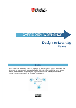 Carpe Diem Workshop