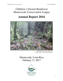 Annual Report 2016