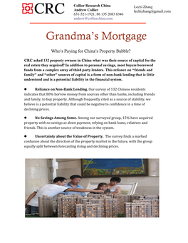 Grandma's Mortgage