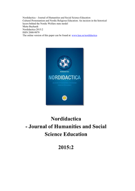 Nordidactica