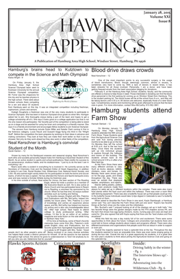 Hamburg Students Attend Farm Show