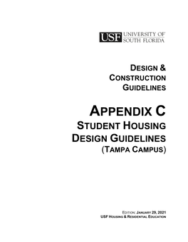 Appendix C: Student Housing