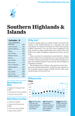 Southern Highlands & Islands