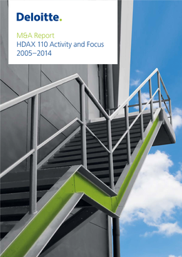 M&A Report HDAX 110 Activity and Focus 2005–2014