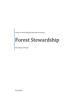 Forest Stewardship