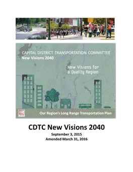 CDTC New Visions Environment and Technology Task Force White Paper