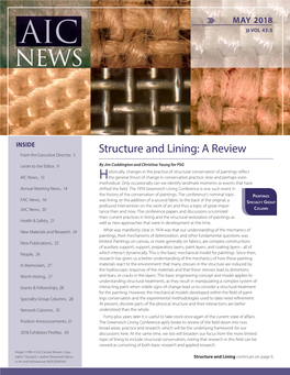Structure and Lining: a Review from the Executive Director, 5