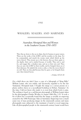 Whalers, Sealers, and Mariners