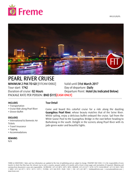 Pearl River Cruise