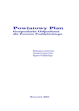 Powiatowy Plan