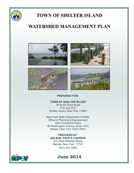 Town of Shelter Island Watershed Management Plan