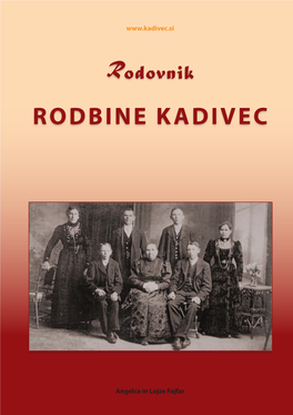 Rodovnik Rodbine Kadivec, Deveta Generacija 43