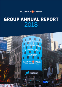 Tallinna Sadam Group Annual Report 2018