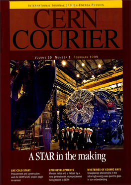 CERN Courier Is Distributed to Member State Governments, Institutes and Laboratories Affiliated with CERN, and to Their Personnel