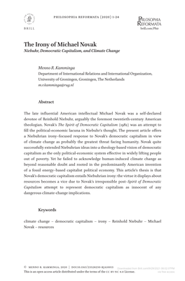 Downloaded from Brill.Com09/29/2021 08:02:07PM This Is an Open Access Article Distributed Under the Terms of the CC BY-NC 4.0 License