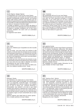 Инструкция На Faema E 91 Ambassador SE a 2 (Англ.).Pdf