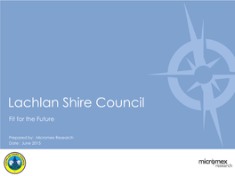 Support for Lachlan Shire Council Merging with Parkes Shire Council Q4a